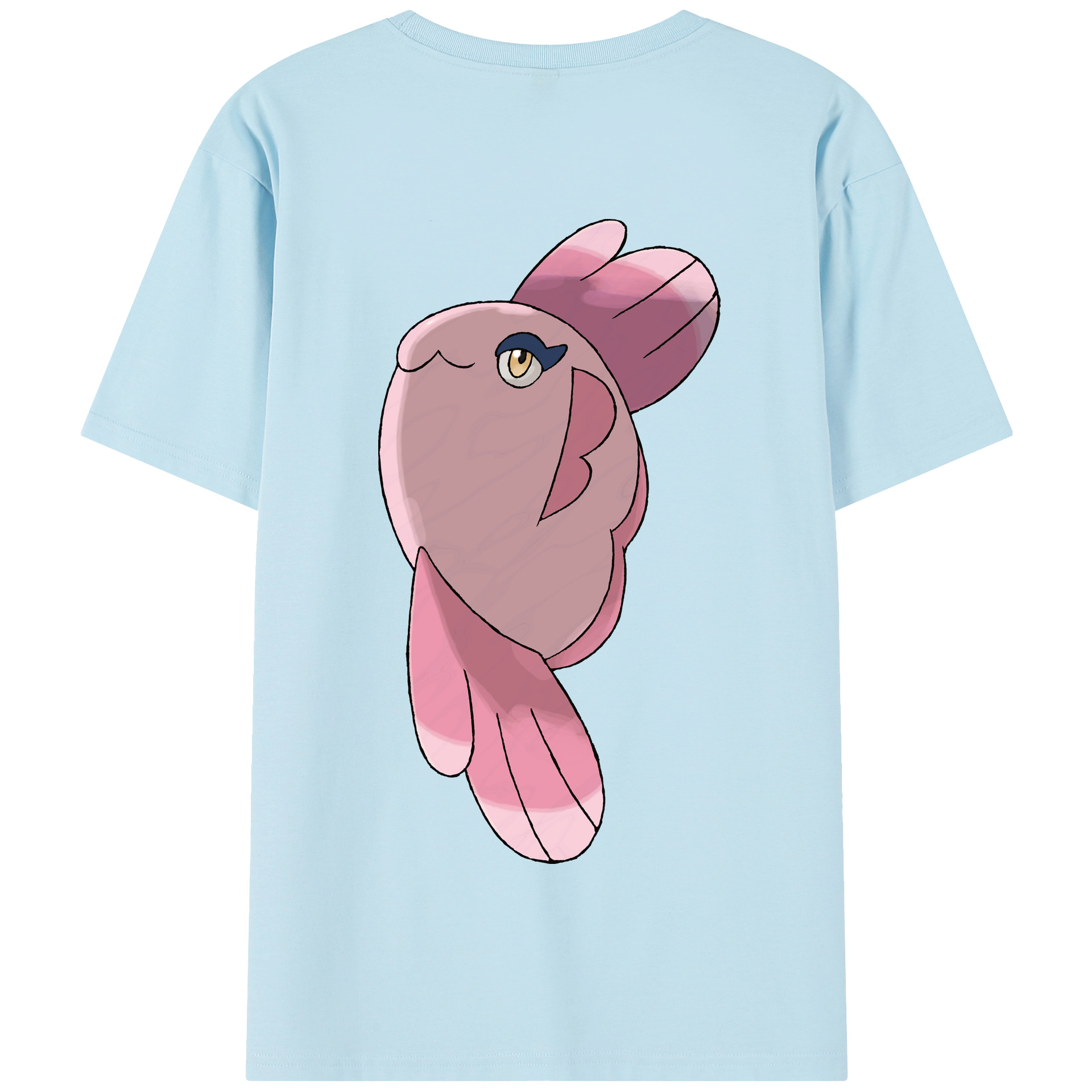 （画像用） ポケットモンスター Pokémon 綿100％半袖Tシャツ（背面プリント）